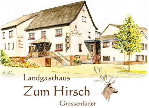 Hotel- Restaurant Zum Hirsch Großenlüder Bagian luar foto